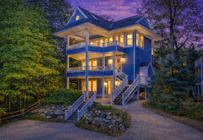 House in Holland - Luxury Macatawa Beach Home with Stunning Lake Michigan Views and Private Beach Access