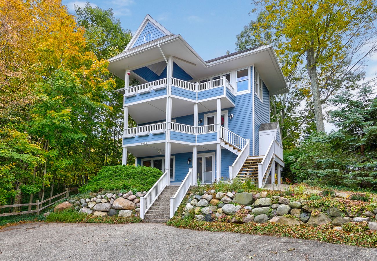 Beach House by Lake Michigan