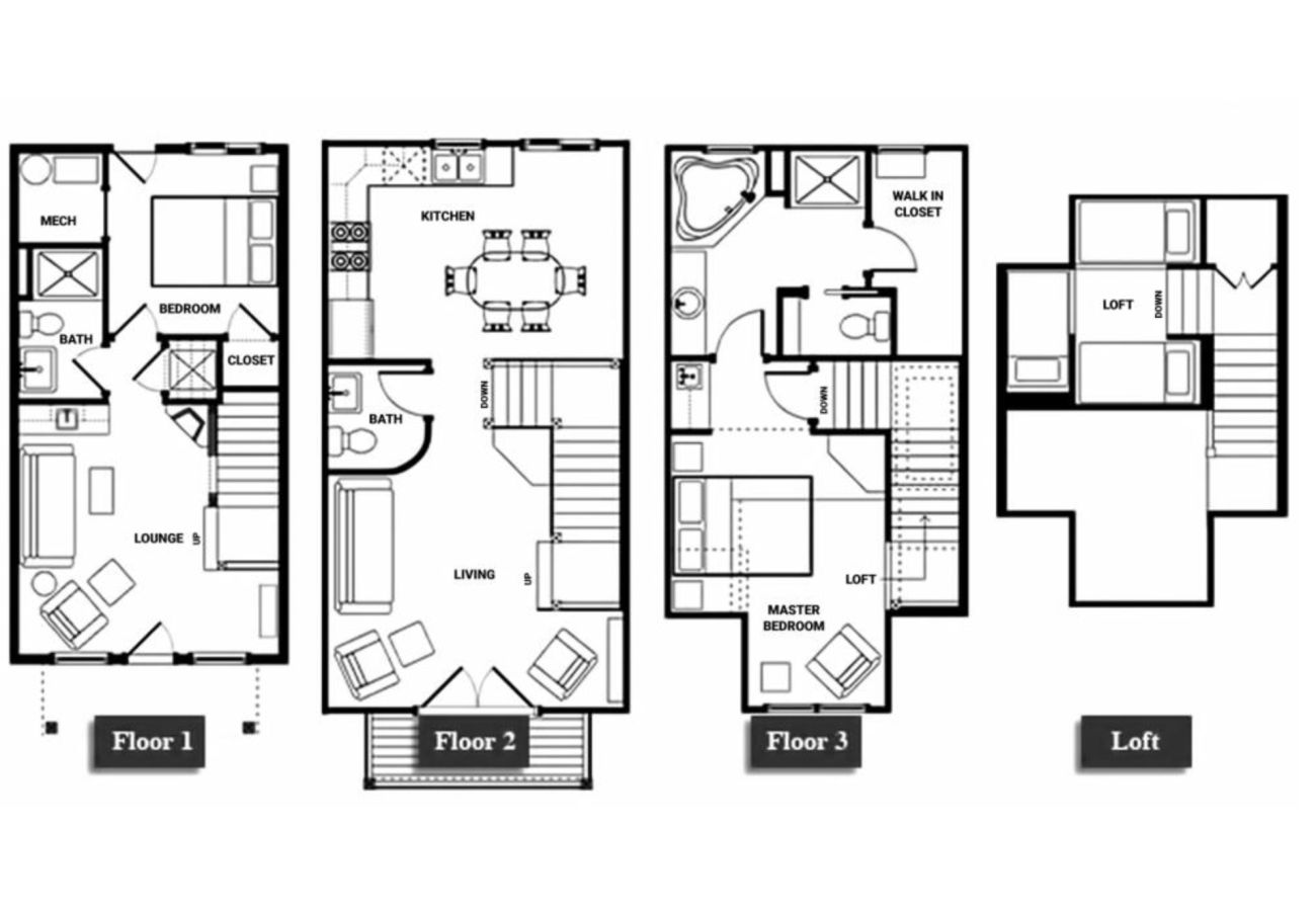 Bridgeport Floor Plan The Beach House