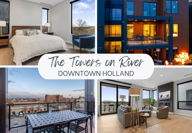 Condominium in Holland - Downtown Holland Getaway - Modern Luxury Condo